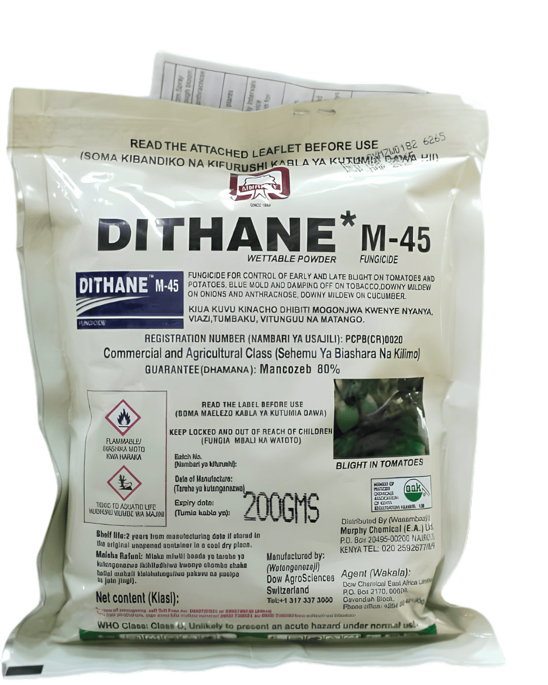Dow AgroSciences / Murphy Chemical – Dithane M-45
