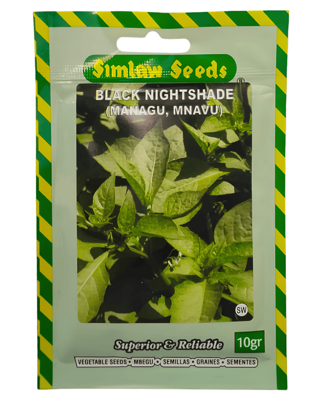 Simlaw Seeds – Black Nightshade (Managu, Mnavu)