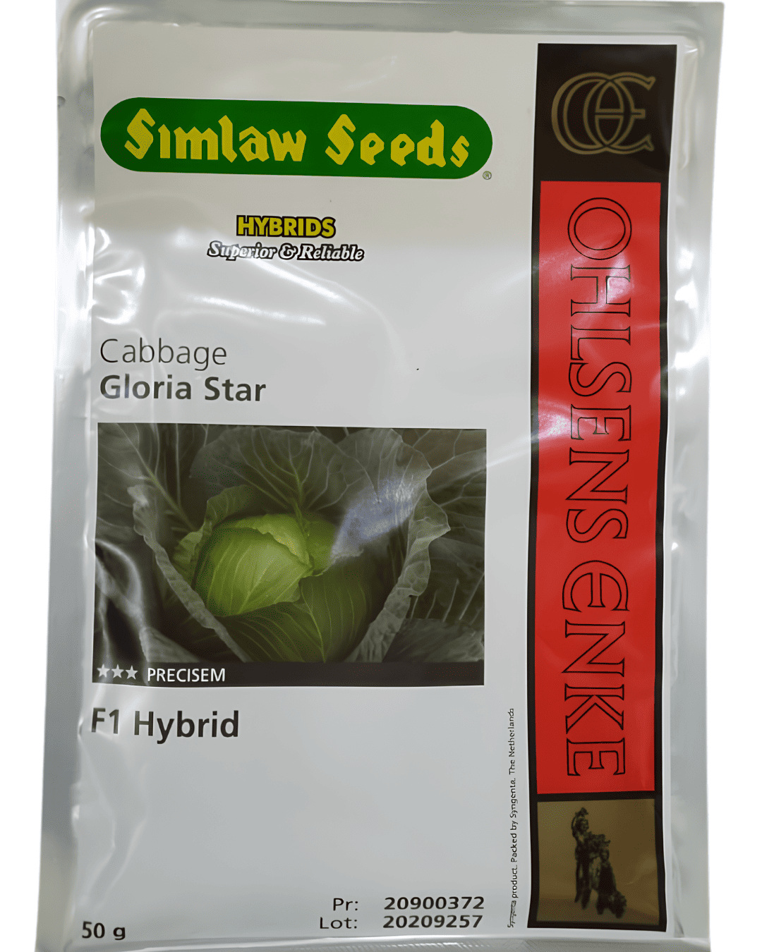 Simlaw Seeds – Cabbage Gloria Star F1